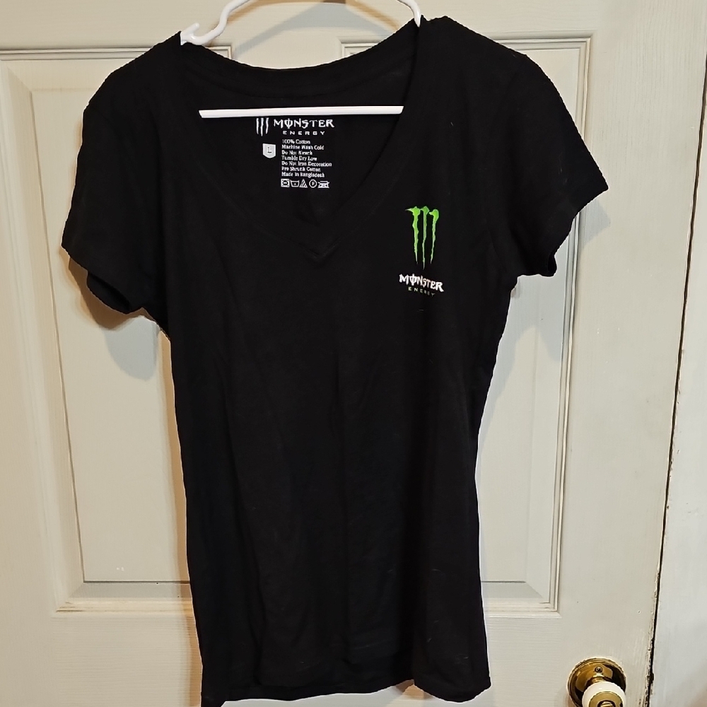 Women's Black Short Sleeve Tee